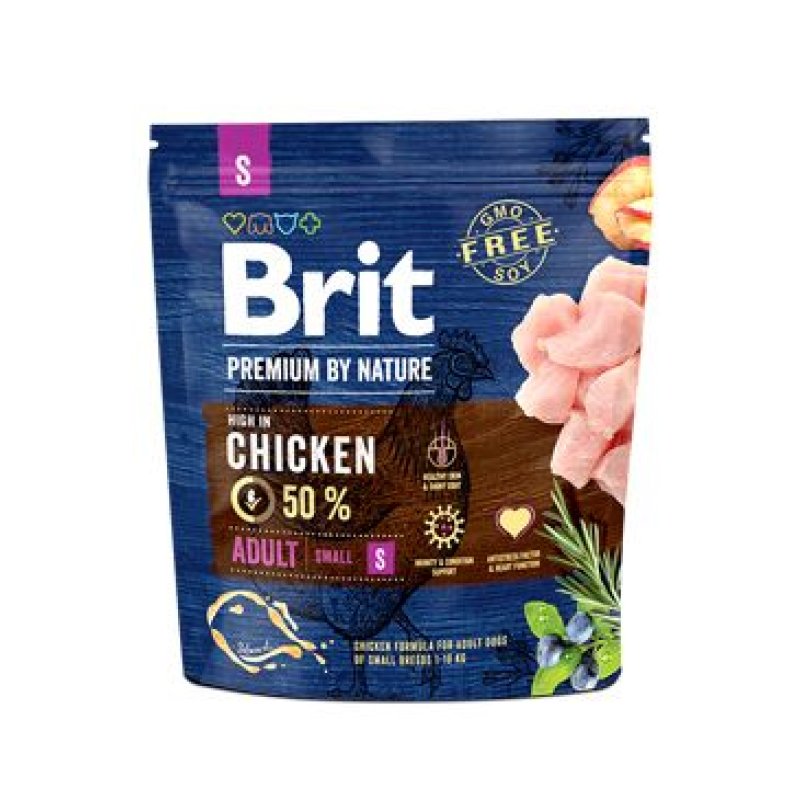 Brit Premium Dog by Nature Adult S 1 kg