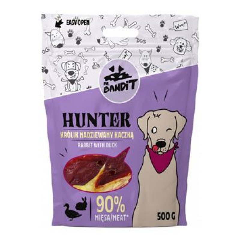 VetExpert Mr.Bandit HUNTER králík a kachna 500 g