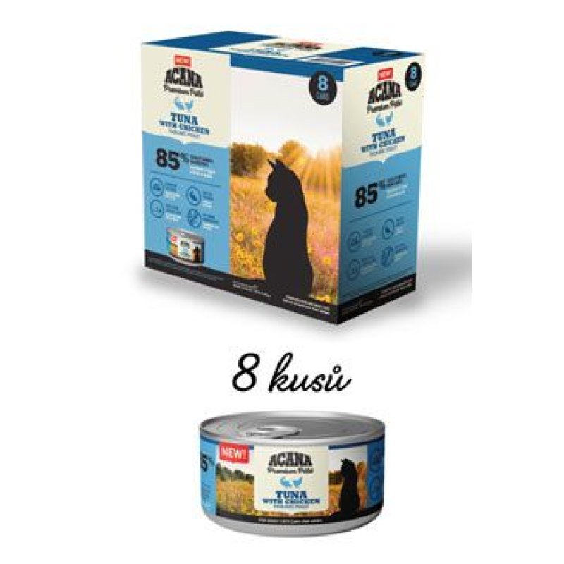 Acana Cat Paté Tuna & Chicken 8 x 85 g