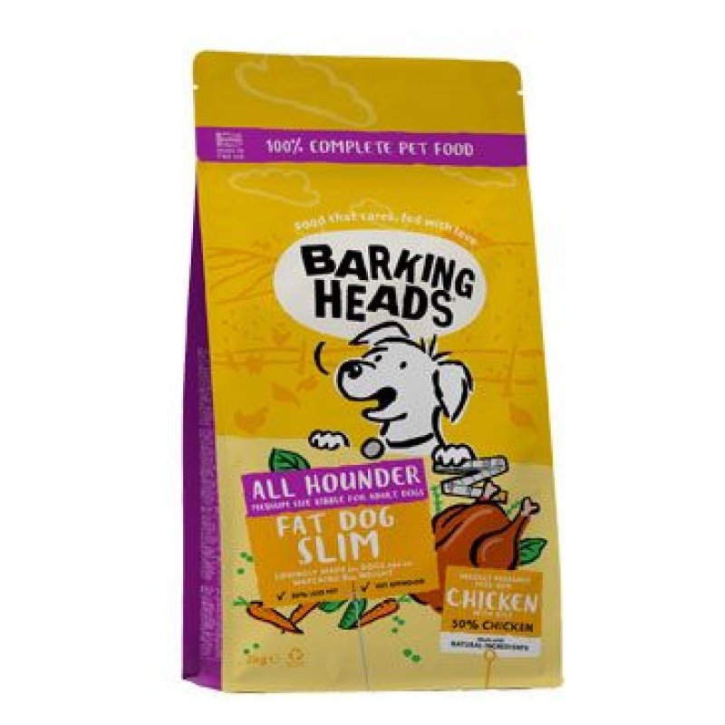 BARKING HEADS All Hounder Fat Dog Slim Chick 2 kg