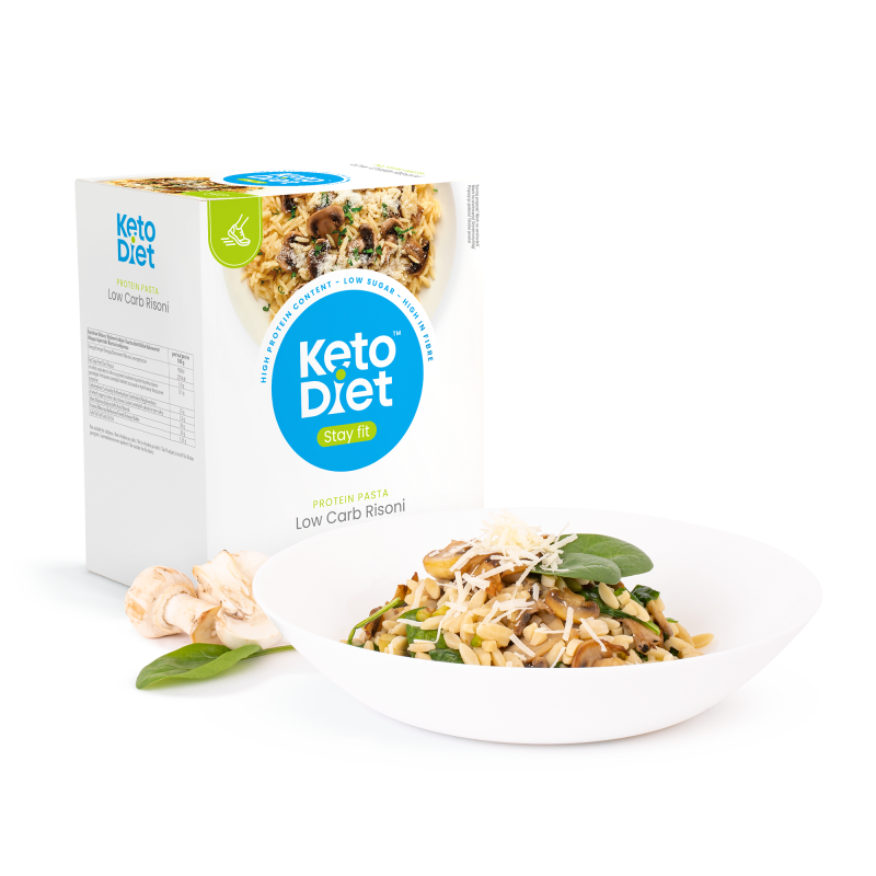 KetoDiet Proteinové těstoviny – risoni 500 g