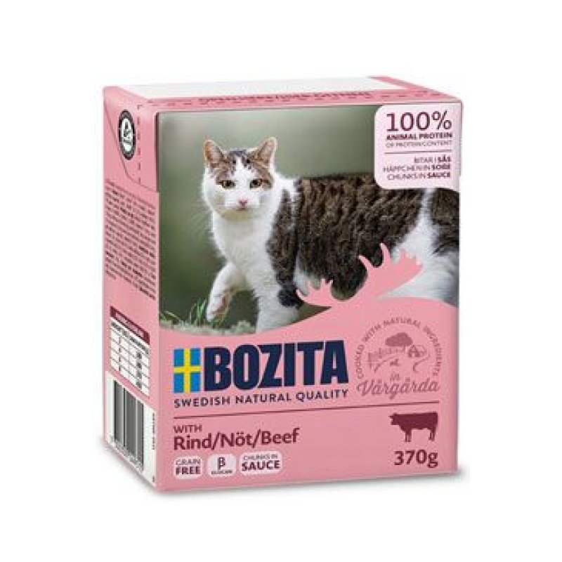 Bozita Cat kousky v omáčce hovězí TP 370 g