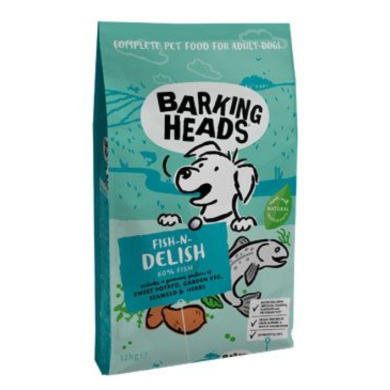 BARKING HEADS Fish-n-Delish 12 kg