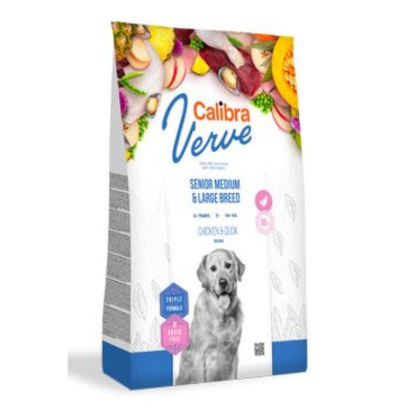 Calibra Dog Verve GF Senior M&L Chicken&Duck 2 kg