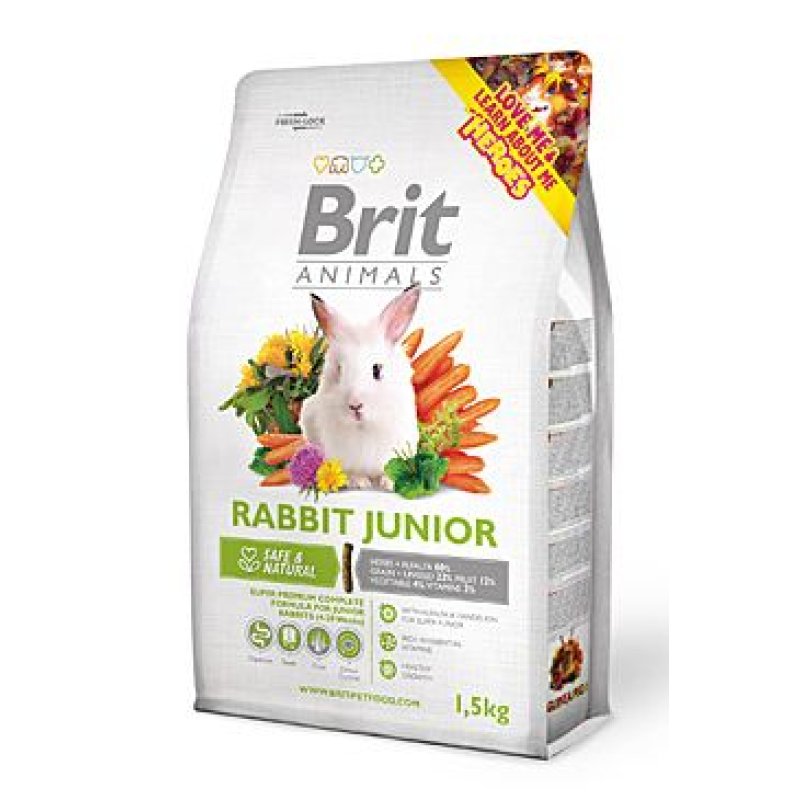 Brit Animals Rabbit Junior Complete 1,5 kg