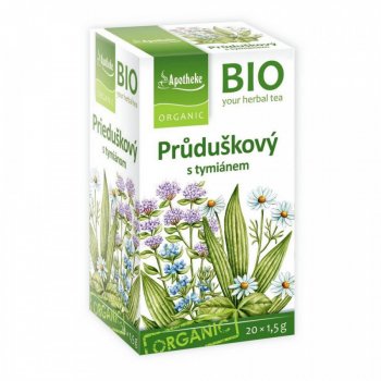 Apotheke Průduškový čaj s tymiánem BIO 20 sáčků 30 g