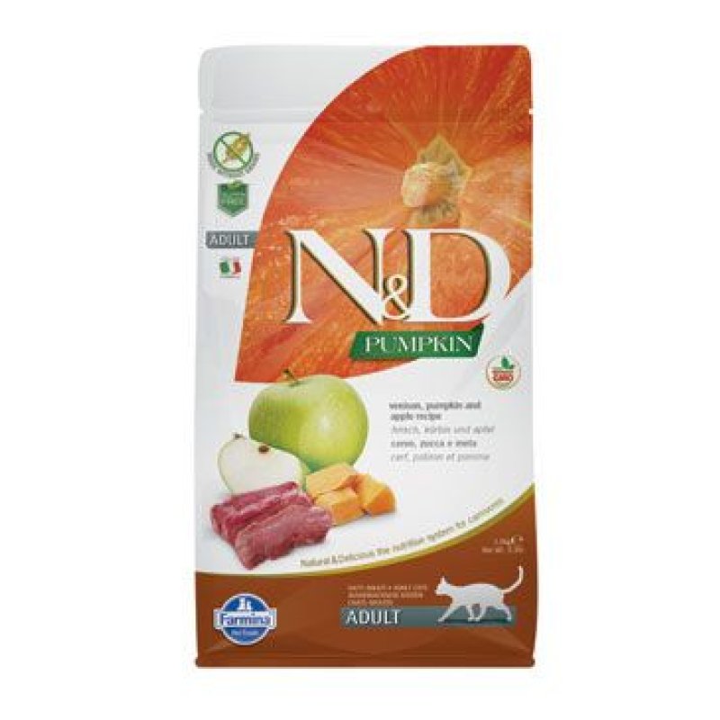 N&D Pumpkin CAT Venison & Apple 5 kg