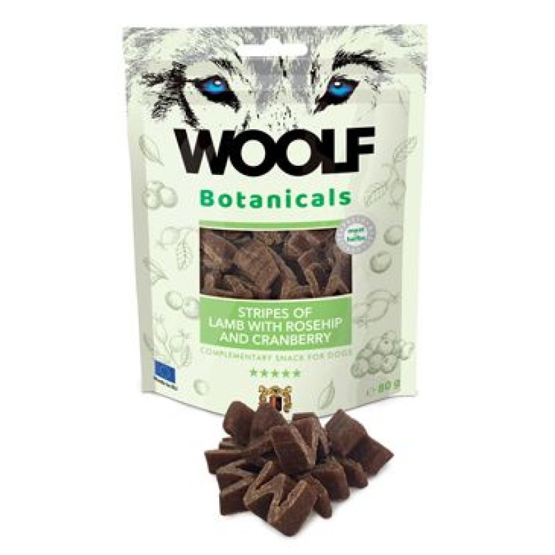 WOOLF Botanicals Lamb/Rosehip/Cranberry 80 g