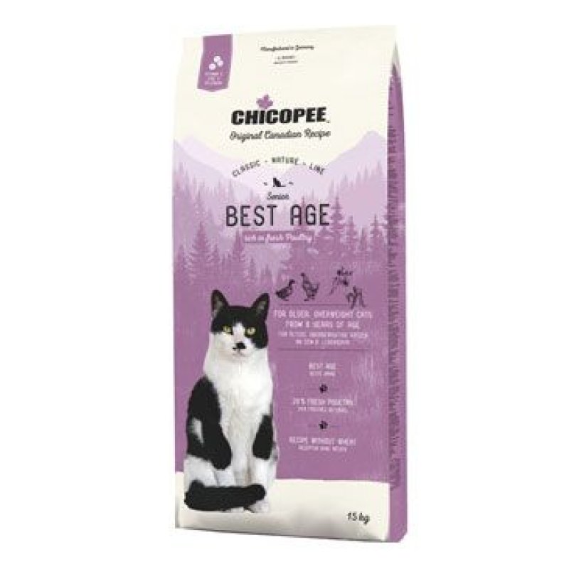 Chicopee Cat Senior Best Age Poultry 15 kg