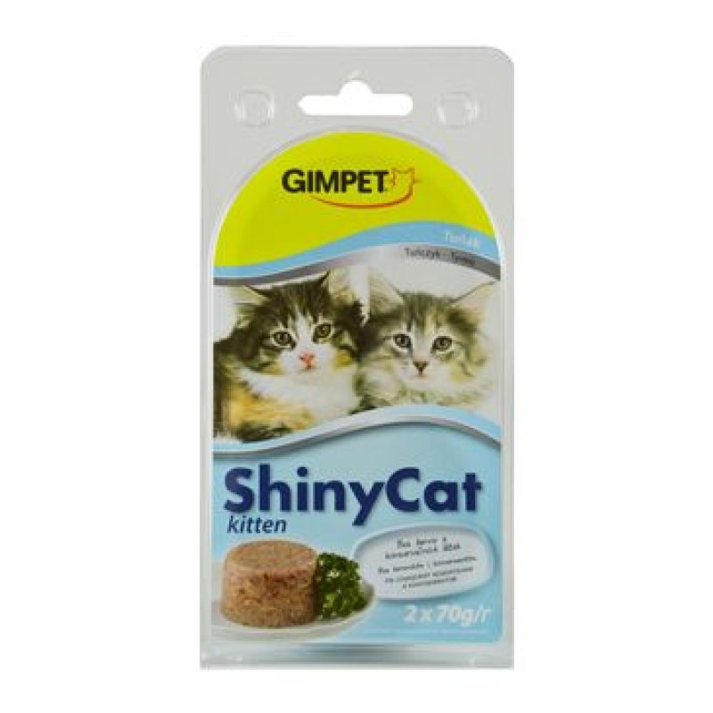 Gimpet ShinyCat  Junior tuňák 2 x 70 g