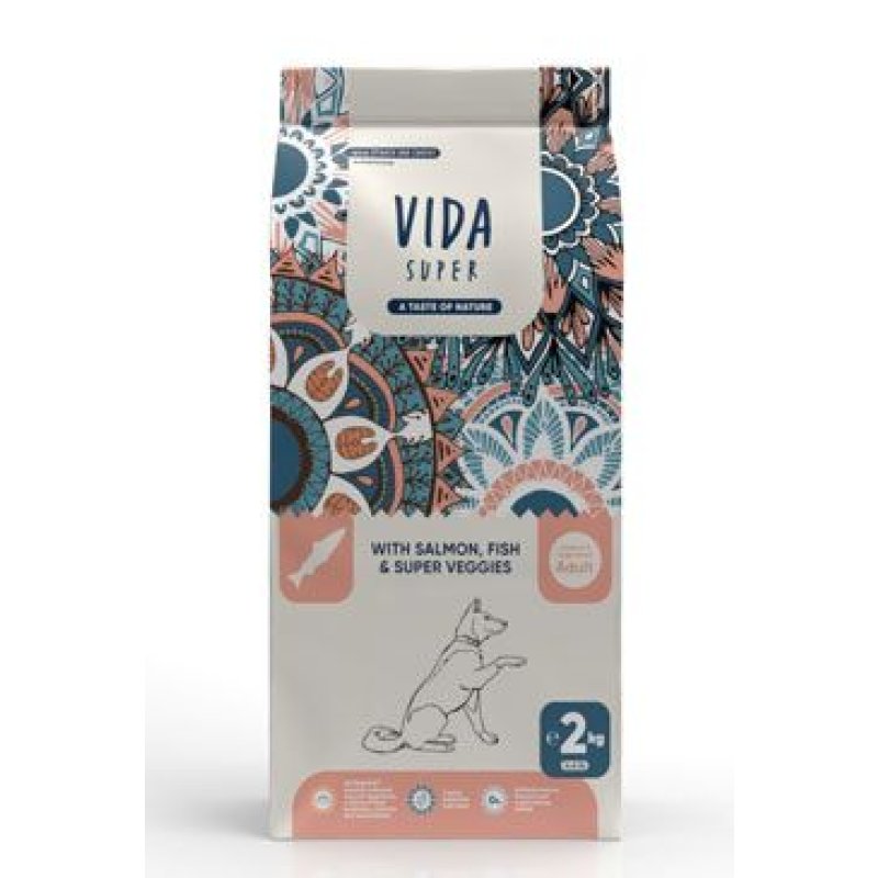 Kraftia VIDA SUPER DOG Adult M/L Salmon & Fish 2 kg