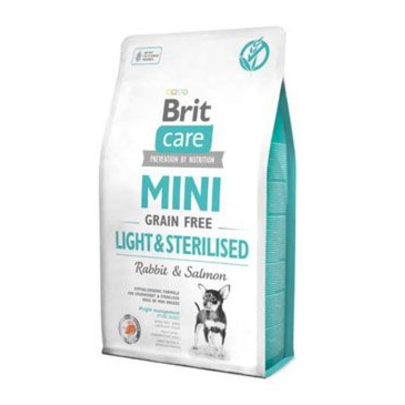 Brit Care Dog Mini Grain Free Light & Sterilised 2 kg