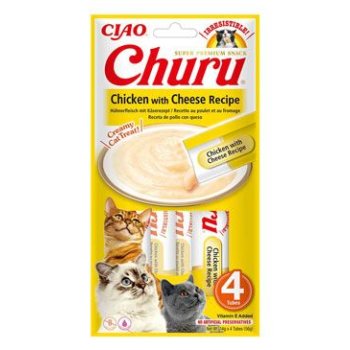 Churu Cat Chicken with Cheese Recipe 4 x 14 g