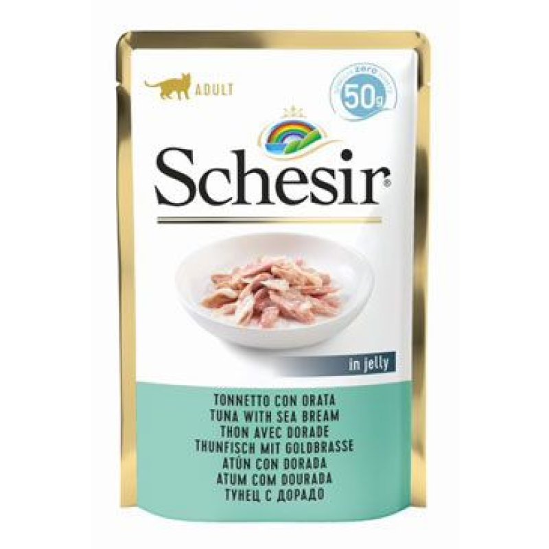 Schesir Cat kapsa Adult tuňák/pražma 50 g