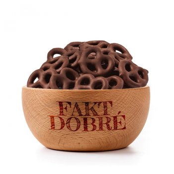 FAKT DOBRÉ Preclíky v MLÉČNÉ čokoládě 700 g