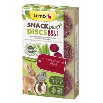 Gimbi Snack Plus DISCS červená řepa 50 g