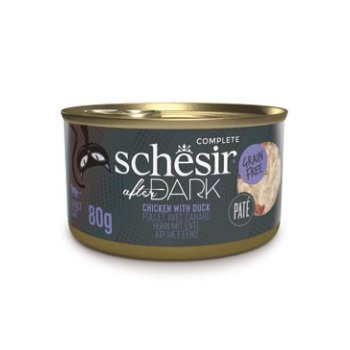 Schesir Cat konz. After Dark Paté kuře/kachna 80 g