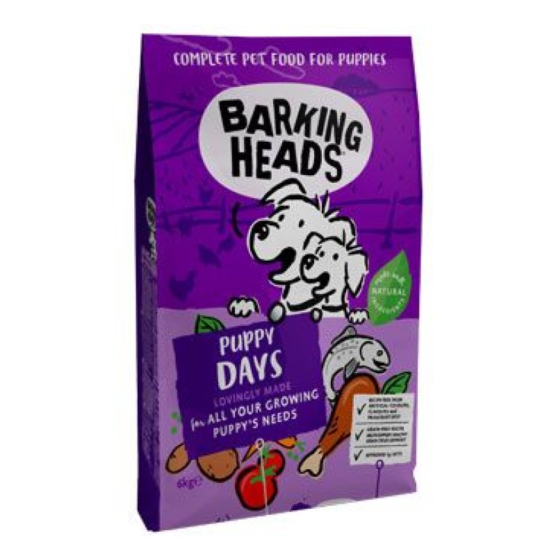 BARKING HEADS Puppy Days 6 kg