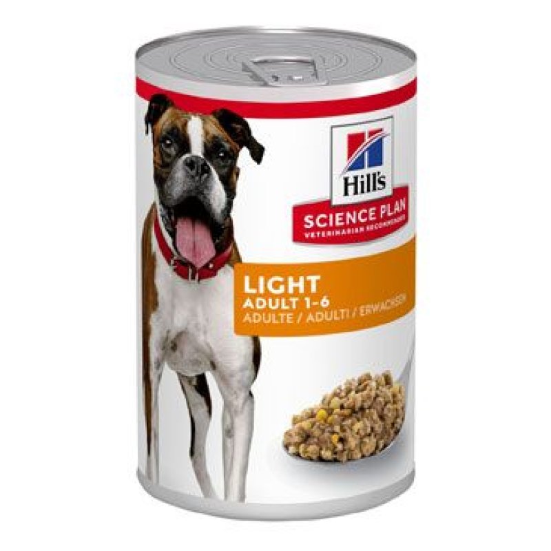 Hill's Can. SP Adult Light Chicken konzerva 370 g