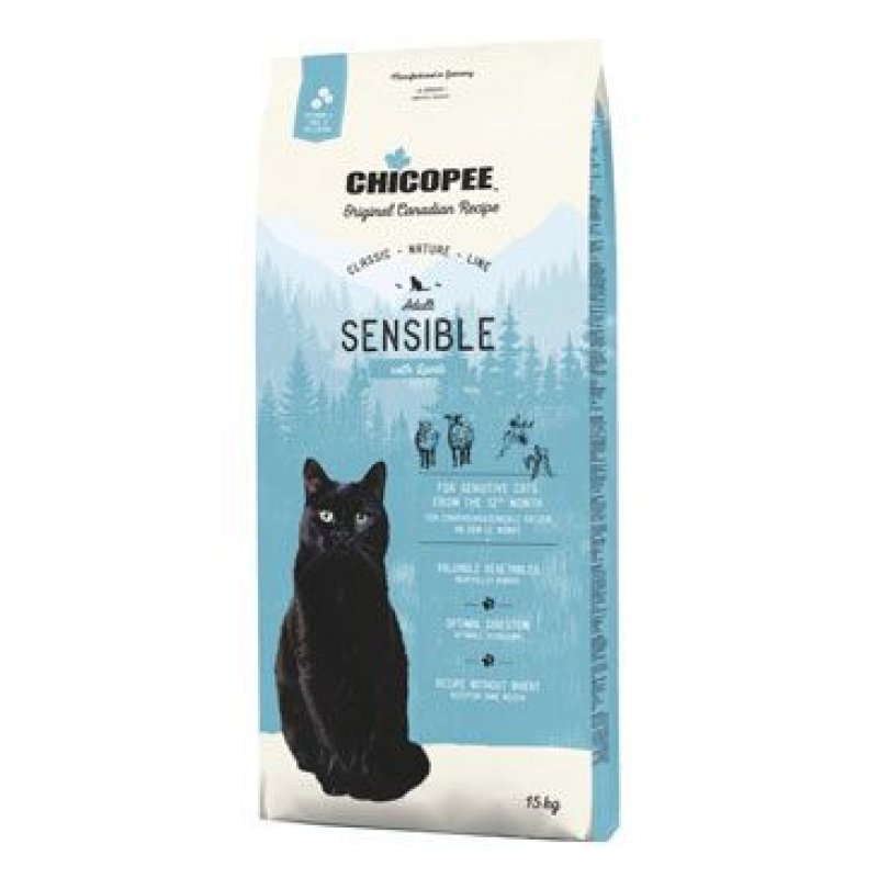 Chicopee Cat Adult Sensible Lamb 15 kg