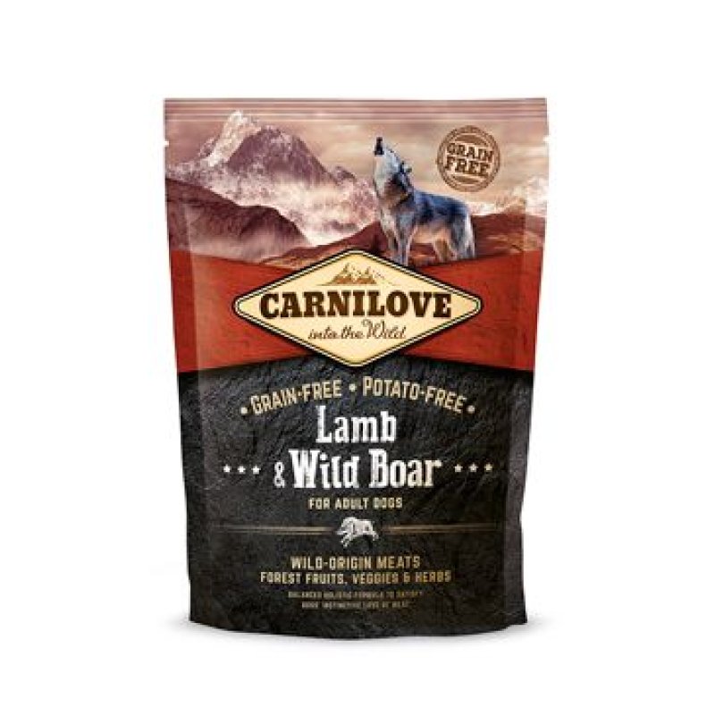 Carnilove Dog Lamb & Wild Boar for Adult 1,5 kg