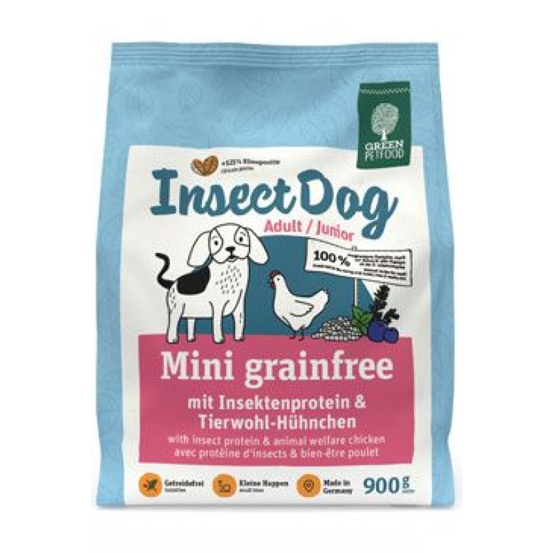 Green Petfood InsectDog Mini Grainfree 900 g