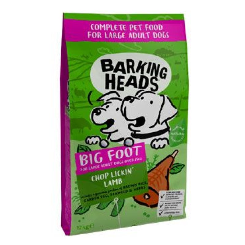 BARKING HEADS Big Foot Chop Lickin’ Lamb 12 kg