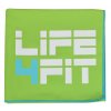 LIFEFIT® rychleschnoucí ručník z mikrovlákna 70x140cm, zelený