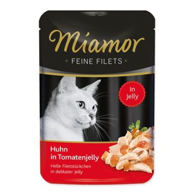 Miamor Cat Filet kapsa kuře+rajče v želé 100 g