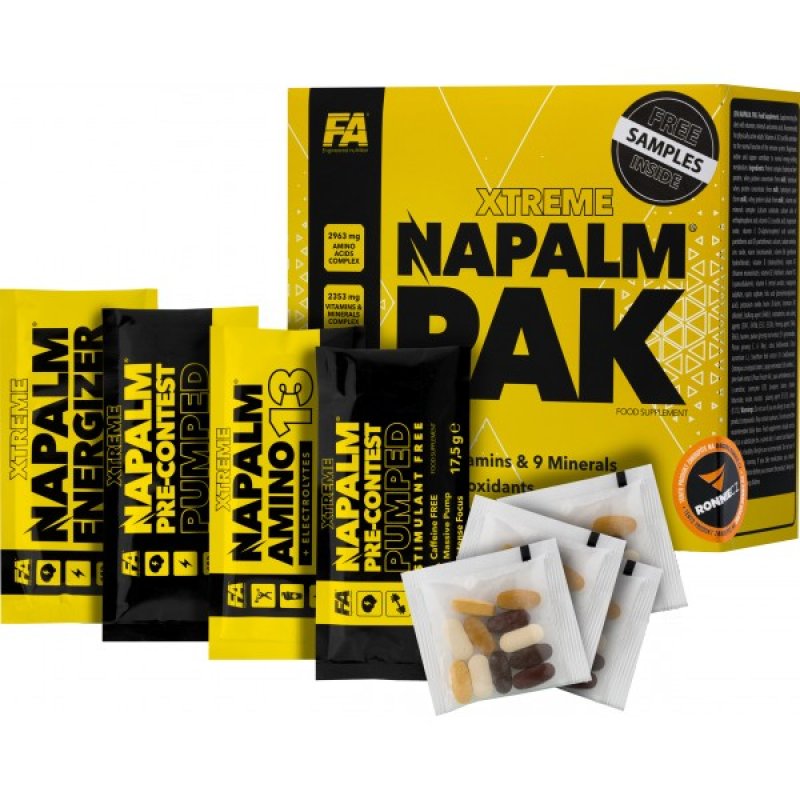 Fitness Authority Xtreme Napalm Pak 30 sáčků