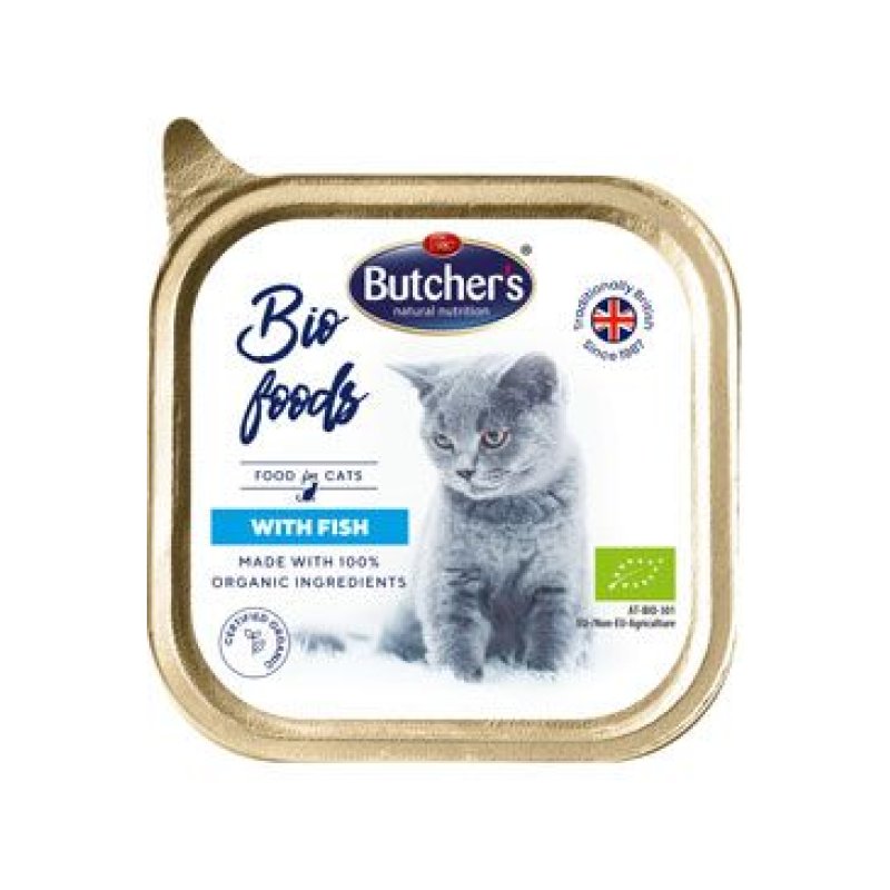 Butcher's Cat Bio s rybou vanička 85 g