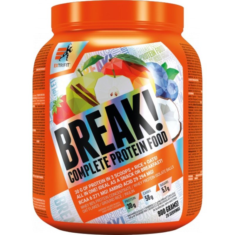 Extrifit Protein Break! - 900 g, kokos