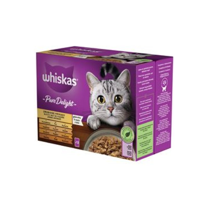 Whiskas kaps. Pure Delight drůb. výb. žel. 12 x 85 g