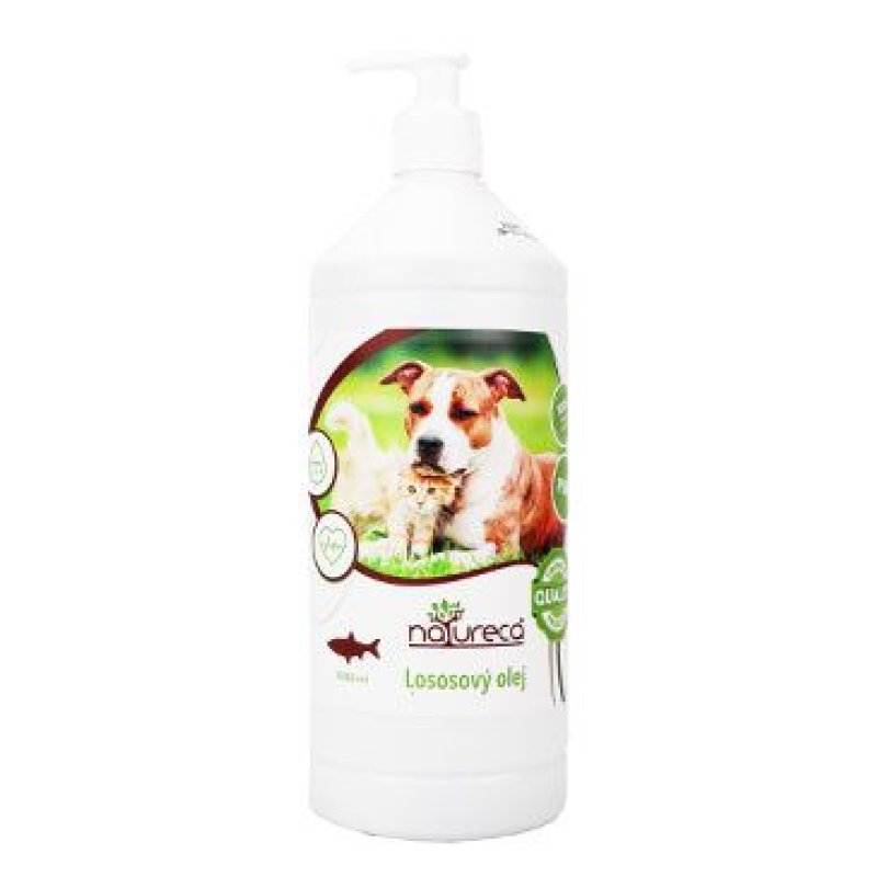 NATURECA Lososový olej 100% 1000 ml