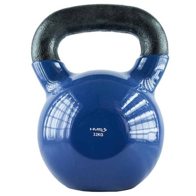 Kettlebell pokrytý vinylem KN 32 KG HMS