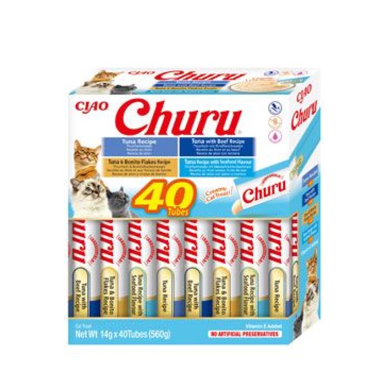 Churu Cat BOX Tuna Variety 40 x 14 g