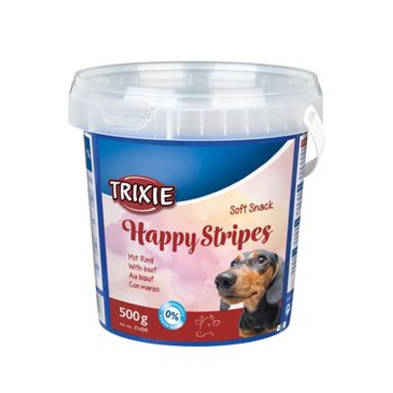 Trixie Soft Snack Happy Stripes hovězí pásky 500 g