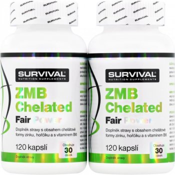 Survival ZMB Chelated Fair Power 120 cps - AKCE 1+1