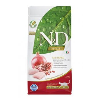 N&D PRIME CAT Neutered Chicken&Pomegranate 10 kg