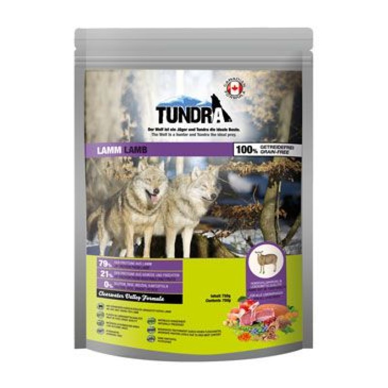 Tundra Dog Lamb Clearwater Valle Formula 750 g