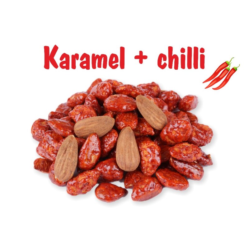 Mandle s CHILLI v karamelu - 250 g