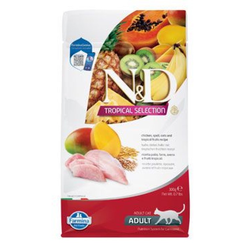 N&D TROPICAL SELECTION CAT Adult Chicken 300 g