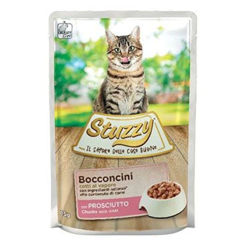 Stuzzy Cat kapsa Adult šunka prosciutto 85 g