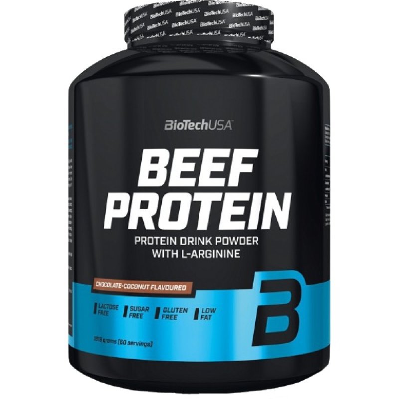 BioTech Nutrition Beef Protein - 1816 g, čoko-kokos