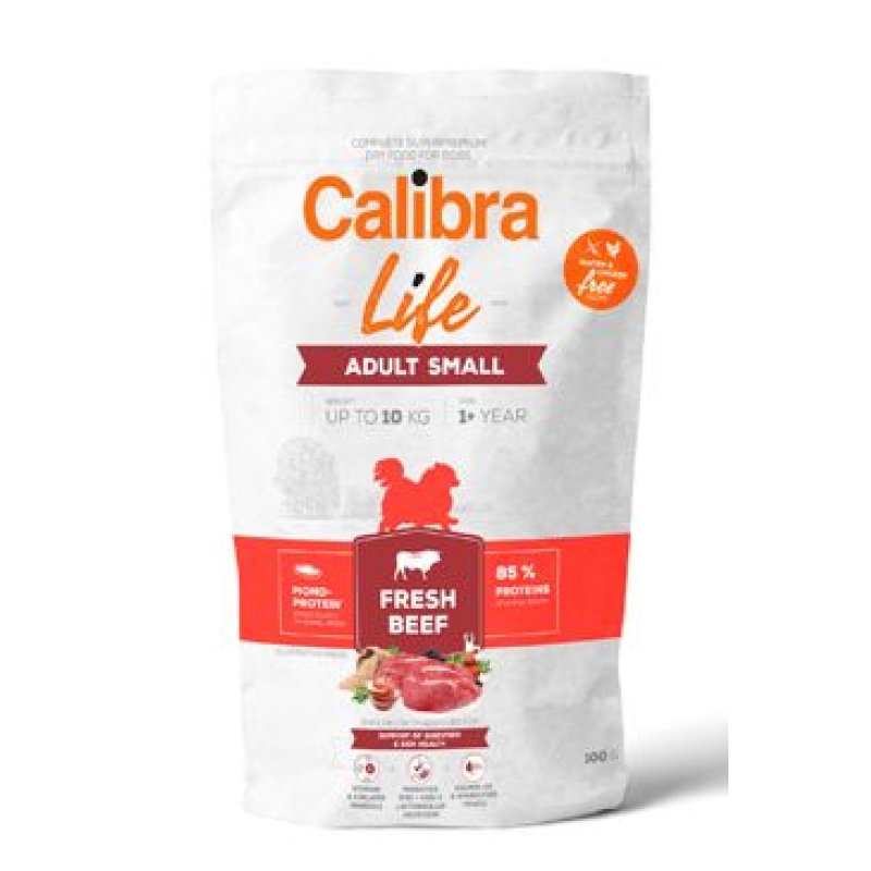 Calibra Dog Life Adult Small Fresh Beef 100 g