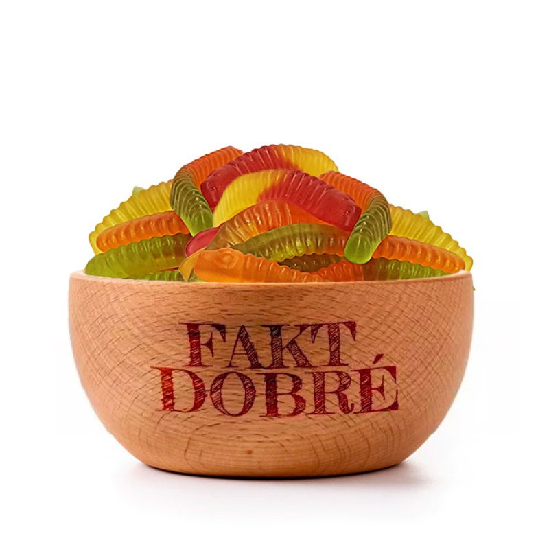 FAKT DOBRÉ Duhoví červíci 400 g