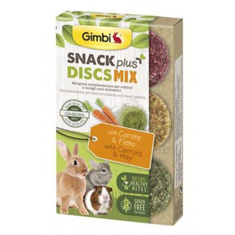 Gimbi Snack Plus DISCS MIX 50 g