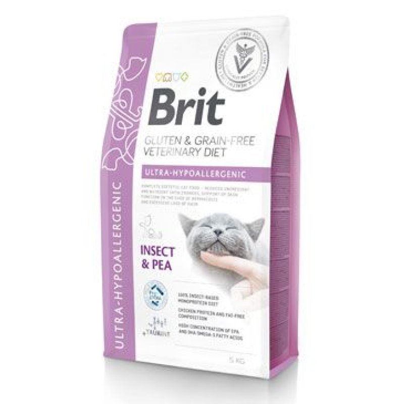 Brit VD Cat GF Ultra-hypoallergenic 5 kg