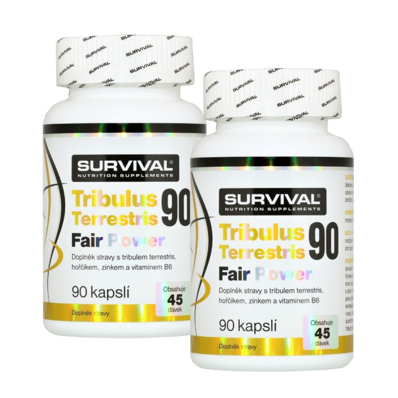 Survival Tribulus Terrestris 90 Fair Power 2 x 90 cps