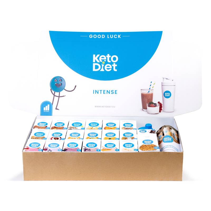 Keto dieta na 4 týdny – INTENSE 1. krok